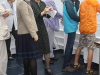 ファミリーホール湘南台、散骨の流れ・開式の様子