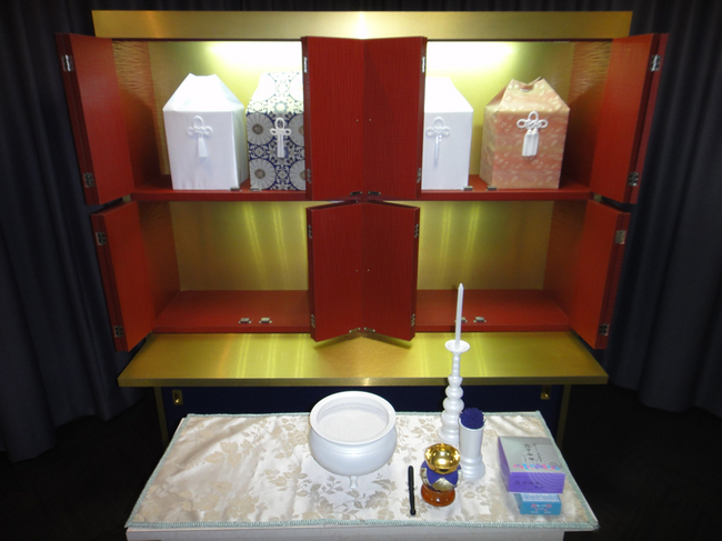 ファミリーホール湘南台の散骨の流れ・ご遺骨の安置