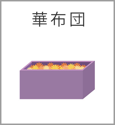 ファミリーホール湘南台、華布団火葬プラン・華布団
