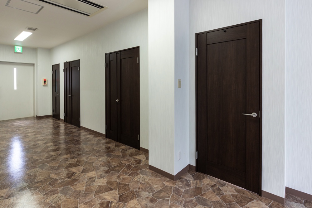 ファミリーホール湘南台、4室のご安置室を完備